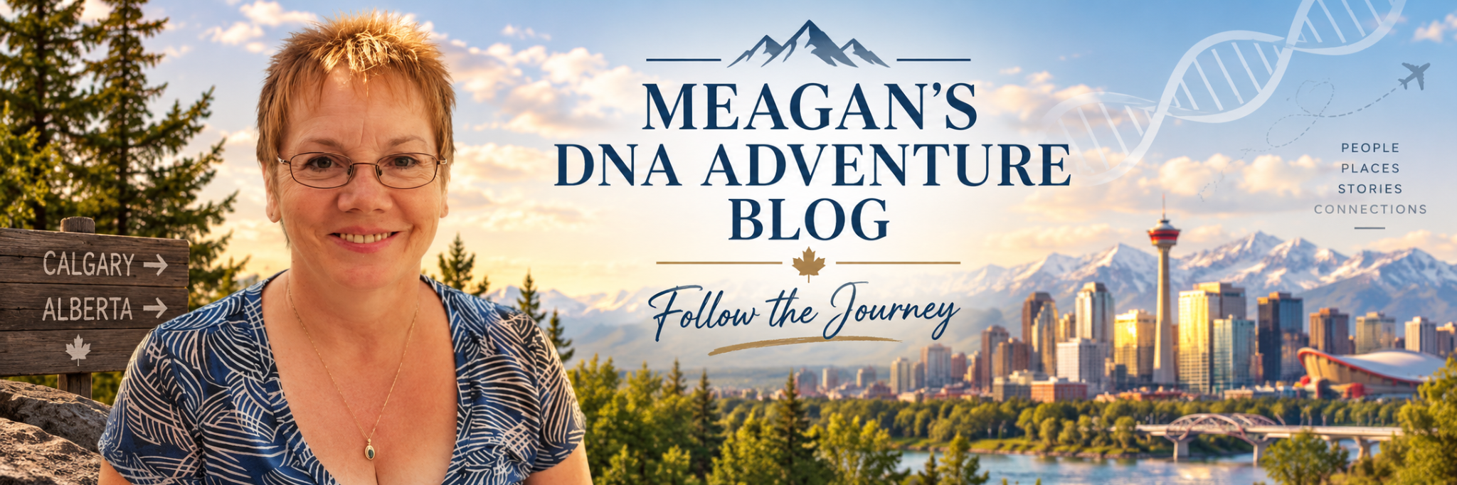 Meagan’s DNA Adventure Blog banner